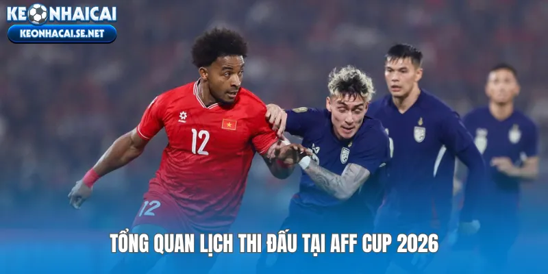 Tổng quan lịch thi đấu tại AFF Cup 2026